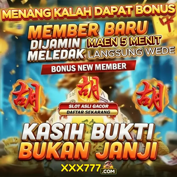 XXX777 Bonus Member Baru 100%